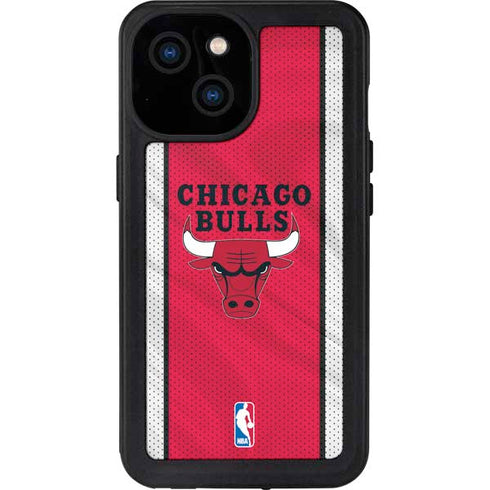 NBA Chicago Bulls Away Jersey iPhone 15 Waterproof Case